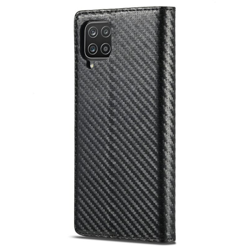 Κάλυμμα Samsung Galaxy M12 / A12 Carbon Fiber Lc.imeeke