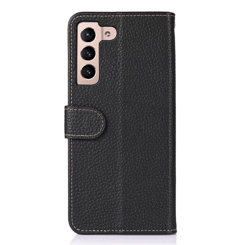 Κάλυμμα Samsung Galaxy S23 5G Khazneh Lychee Leather