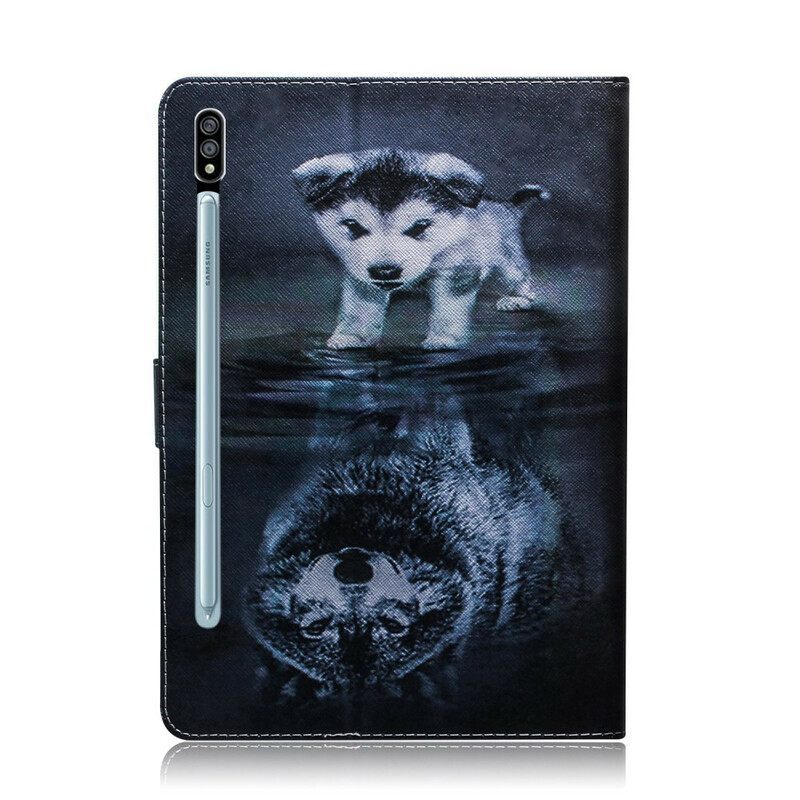 Κάλυμμα Samsung Galaxy Tab S8 / Tab S7 Puppy Dream