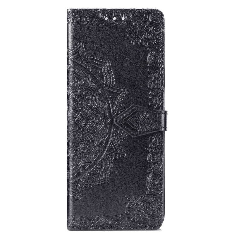 Κάλυμμα Samsung Galaxy Z Fold 4 με κορδονι Μεσαιωνική Strappy Mandala