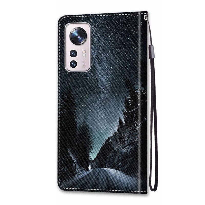 Κάλυμμα Xiaomi 12 / 12X με κορδονι Strappy Sky