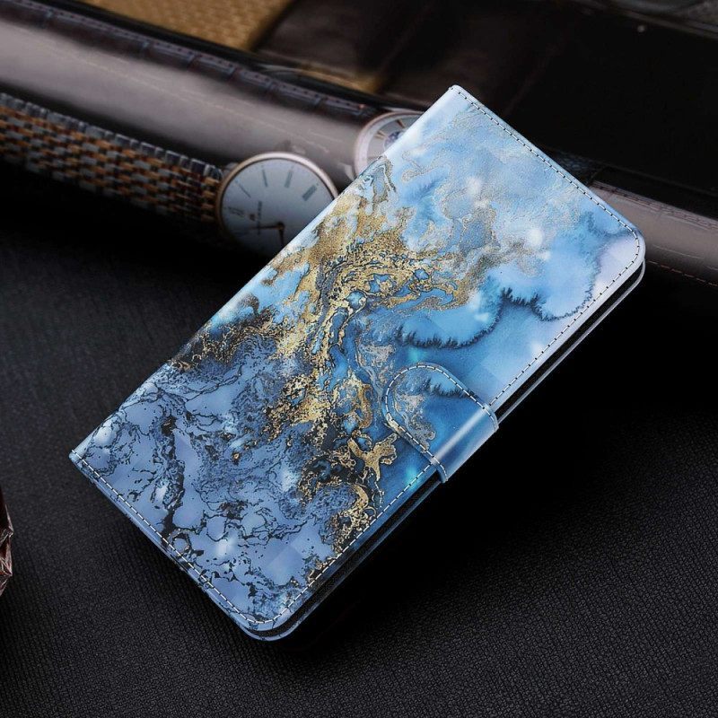 Κάλυμμα Xiaomi 12 Lite με κορδονι Strappy Marble Style