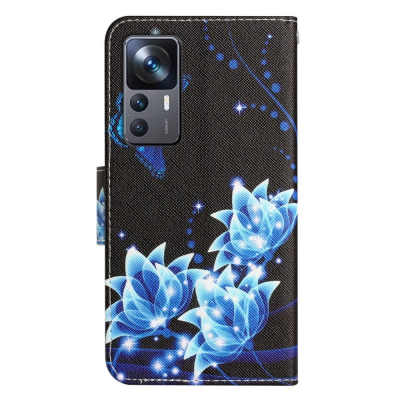 Κάλυμμα Xiaomi 12T / 12T Pro με κορδονι Strappy Moth