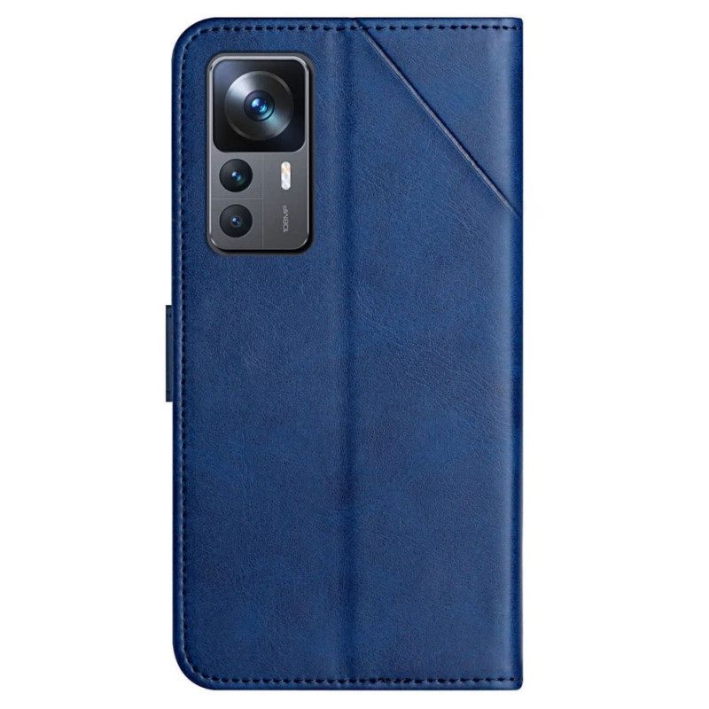 Κάλυμμα Xiaomi 12T / 12T Pro X Design Geo Leather Style