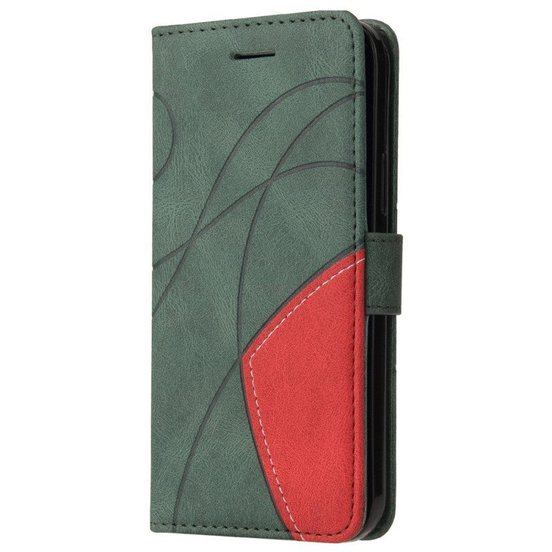 Κάλυμμα Xiaomi Redmi A1 Δίχρωμο Signature Faux Leather