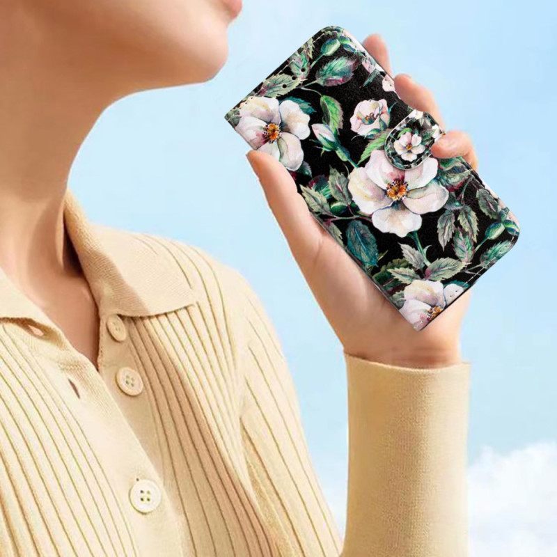 Κάλυμμα Xiaomi Redmi A1 με κορδονι Strap Magnolias