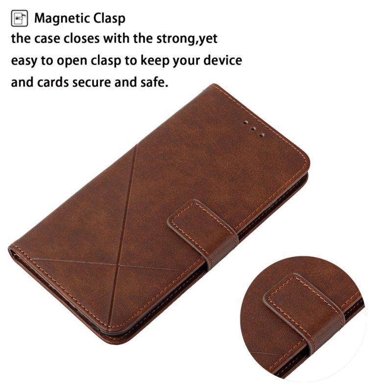 Κάλυμμα Xiaomi Redmi A1 X Design Geo Leather Style