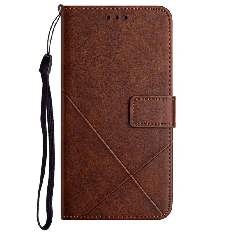 Κάλυμμα Xiaomi Redmi A1 X Design Geo Leather Style