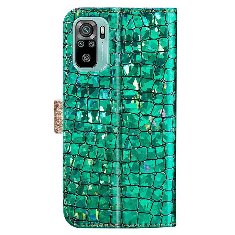 Κάλυμμα Xiaomi Redmi Note 10 / 10S Crocodile Diamonds