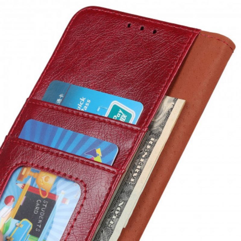 Κάλυμμα Xiaomi Redmi Note 10 5G Split Nappa Leather