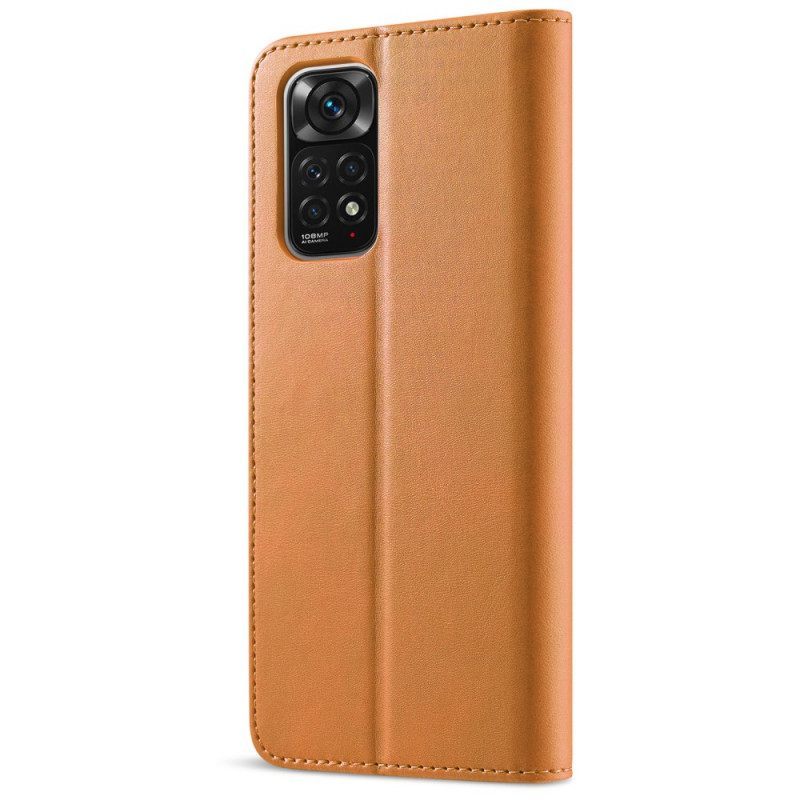 Κάλυμμα Xiaomi Redmi Note 11 / 11S Lc.imeeke Δερμάτινο Εφέ