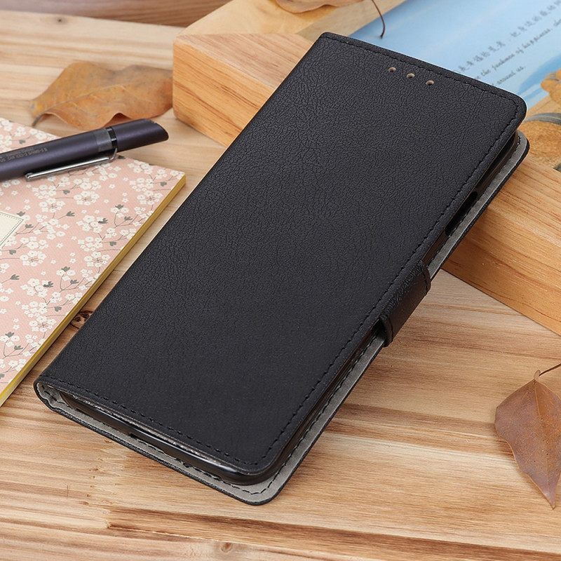 Κάλυμμα Xiaomi Redmi Note 11 / 11S Premium Faux Leather Lychee