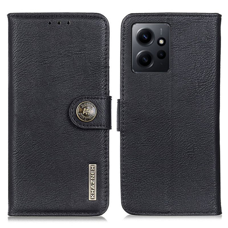 Κάλυμμα Xiaomi Redmi Note 12 4G Faux Leather Retro Khazneh