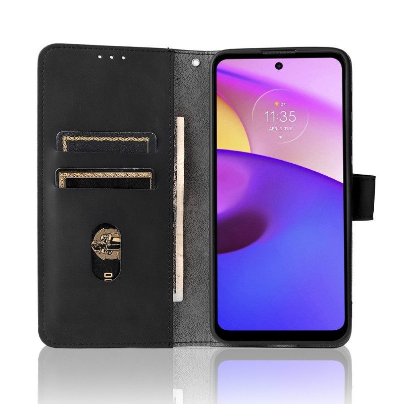 Θήκη Flip Moto E40 / E30 / E20 Skin Touch