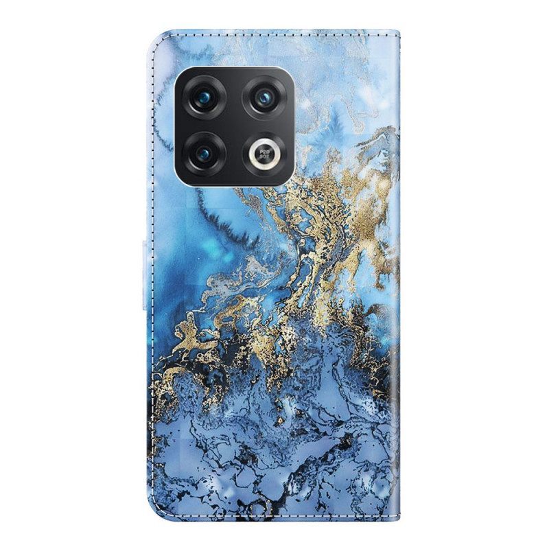 Θήκη Flip OnePlus 10 Pro 5G με κορδονι Strap Art