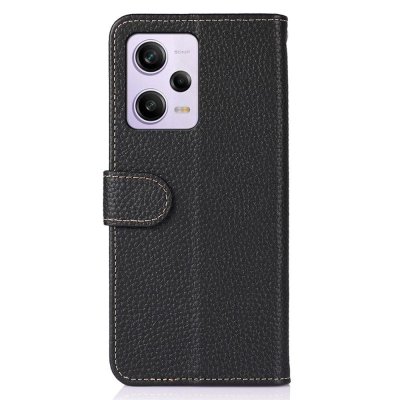 Θήκη Flip Poco X5 Pro 5G Khazneh Lychee Leather