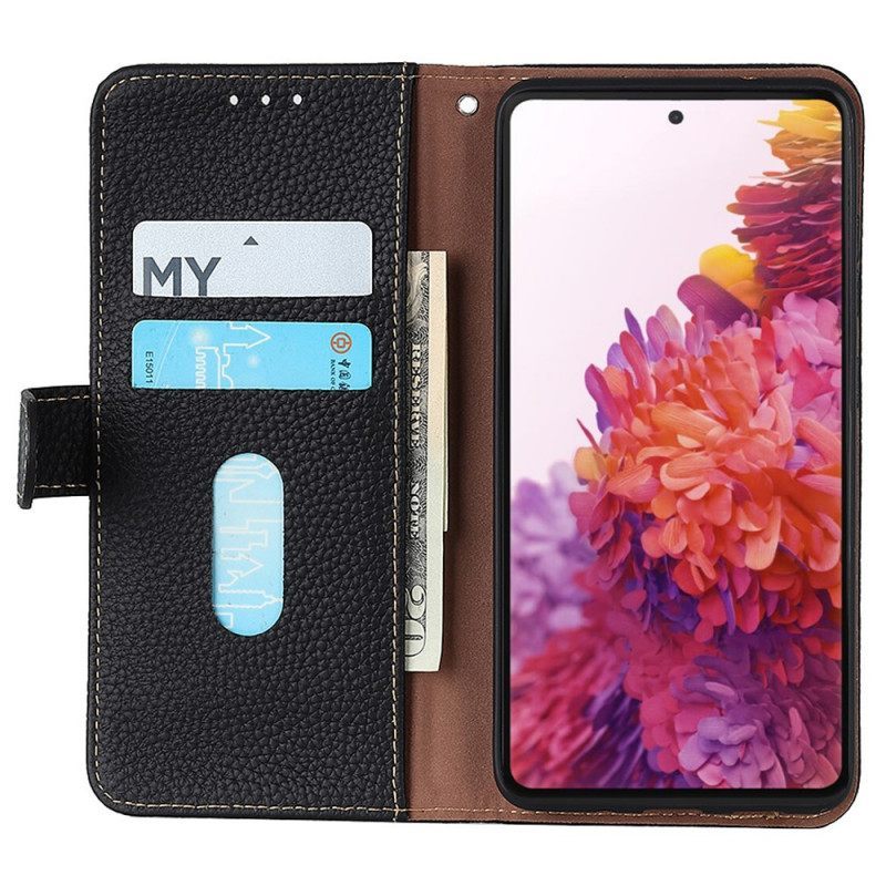 Θήκη Flip Xiaomi Redmi Note 11 / 11S Khazneh Lychee Leather