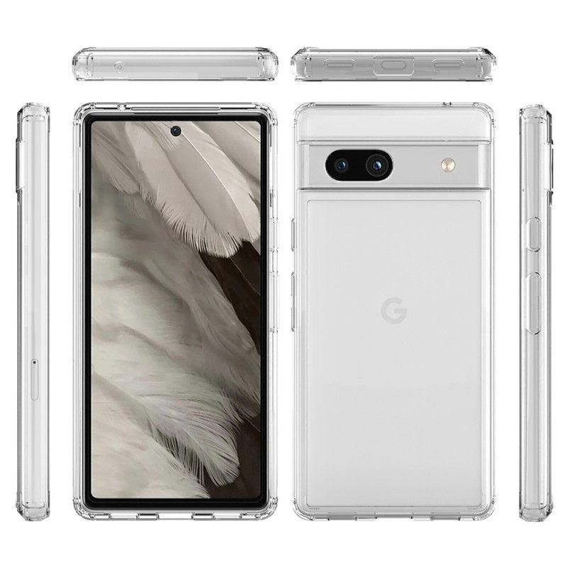 Θήκη Google Pixel 7A Διαφανές Αντικιτρίνισμα