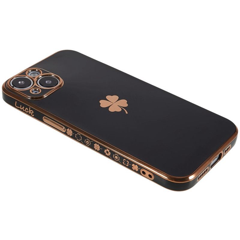 Θήκη iPhone 14 Plus Τριφύλλι Lucky