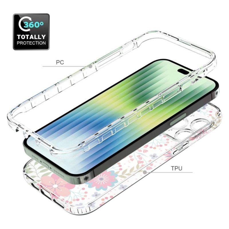 Θήκη iPhone 14 Pro Max Ενισχυμένο Floral