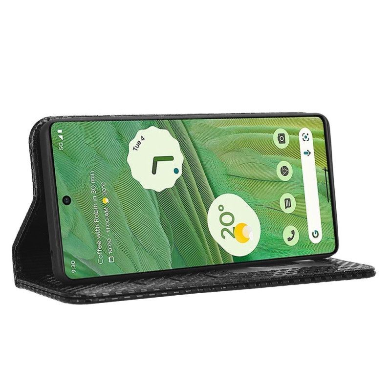 θηκη κινητου Google Pixel 7 Θήκη Flip Υφή