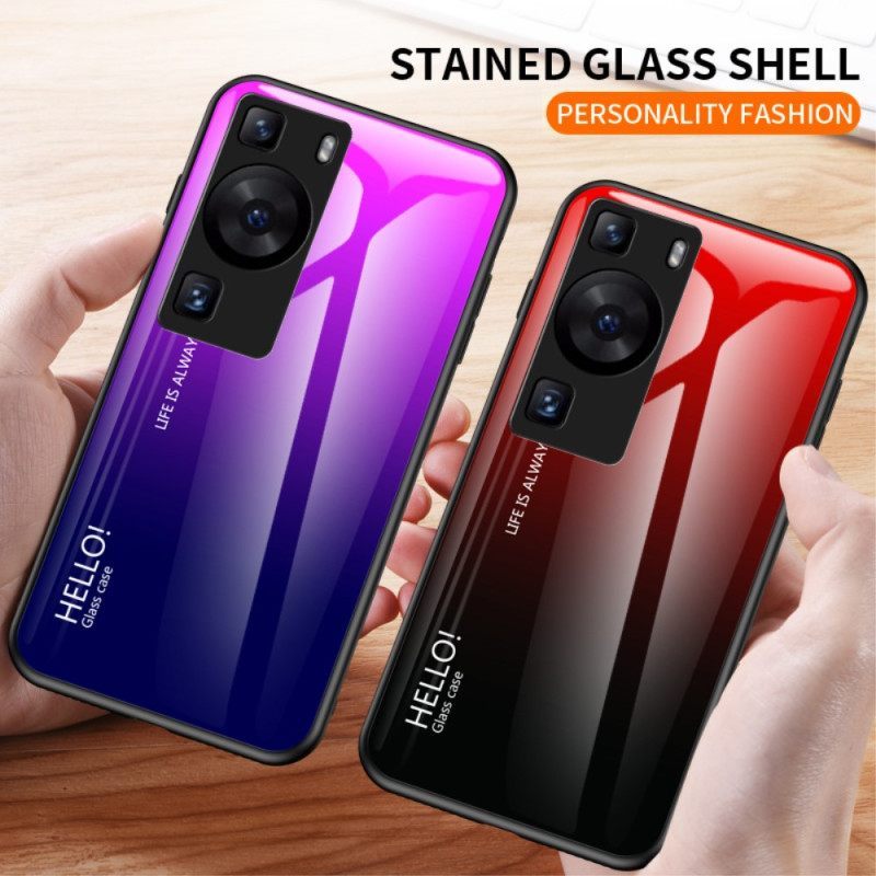 θηκη κινητου Huawei P60 Pro Hello Tempered Glass