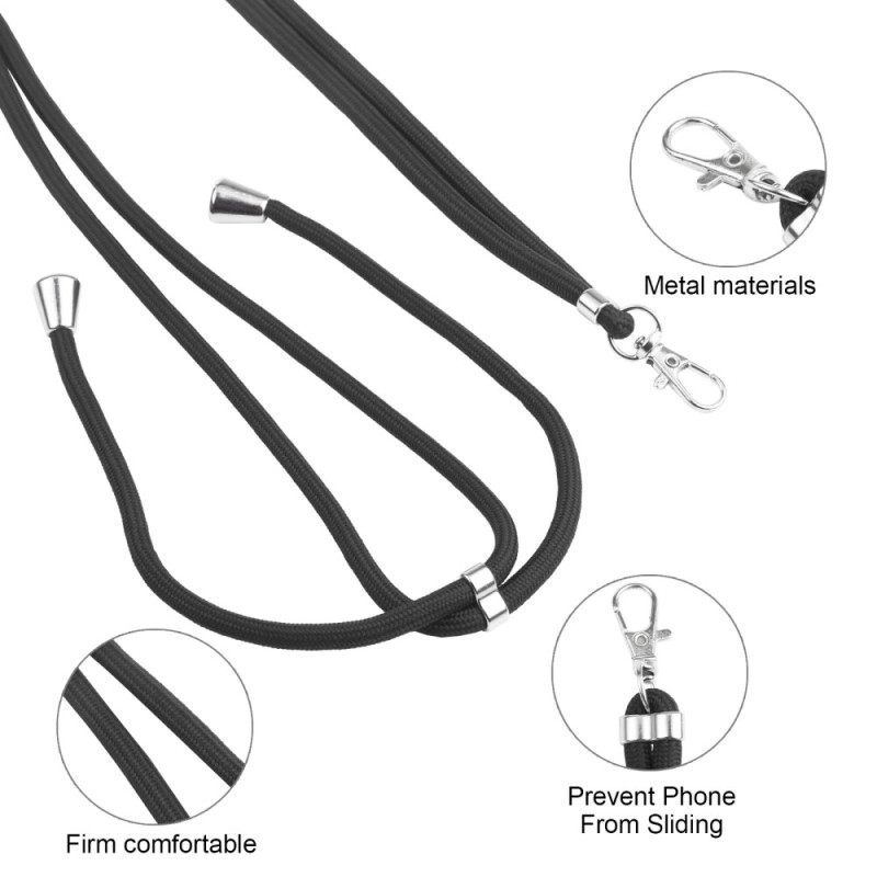 θηκη κινητου iPhone 14 Pro Max με κορδονι Με Honeycomb Cord