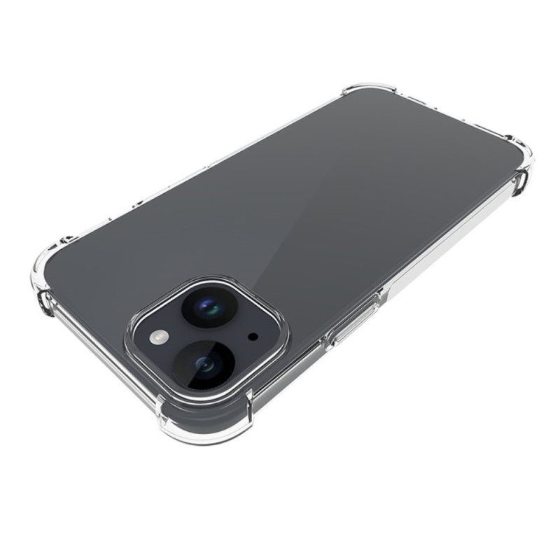 θηκη κινητου iPhone 15 Plus Διαφανείς Ενισχυμένες Γωνίες