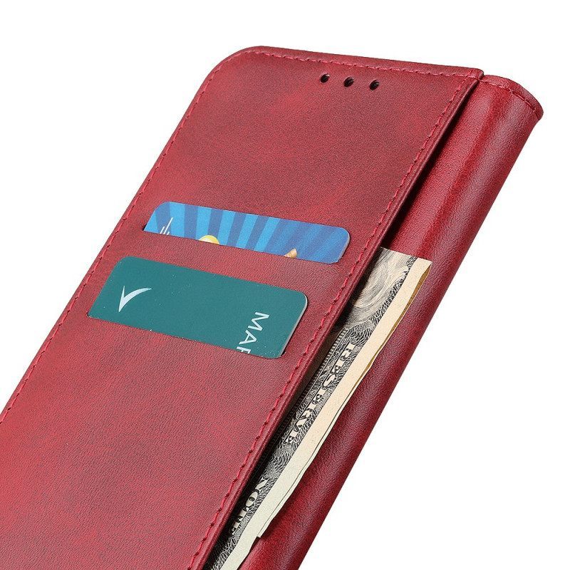 θηκη κινητου Moto E40 / E30 / E20 Θήκη Flip Elegance Split Leather