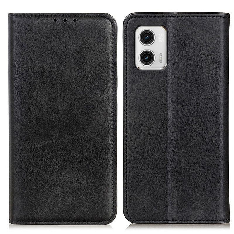 θηκη κινητου Moto G73 5G Θήκη Flip Elegance Split Leather