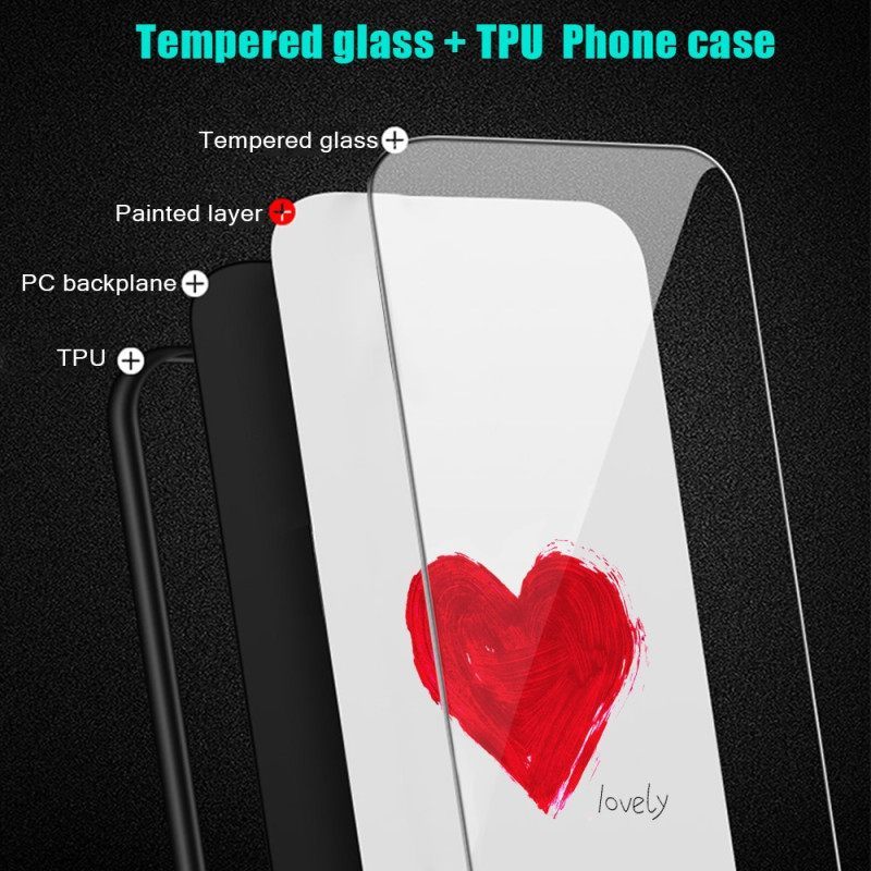 θηκη κινητου OnePlus 11 5G Tempered Glass Heart