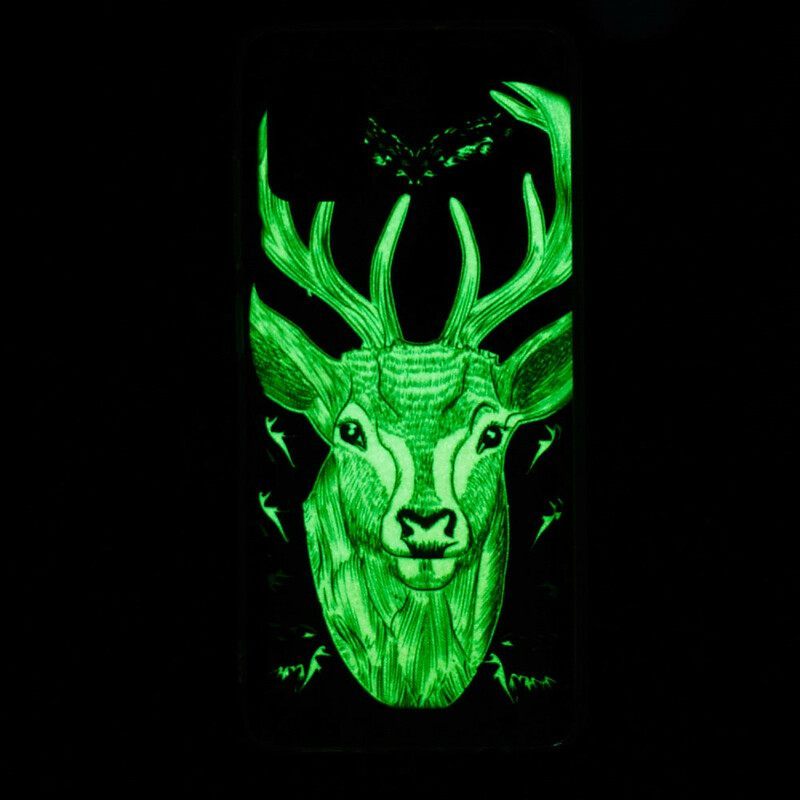 θηκη κινητου Poco M5s Fluorescent Majestic Deer