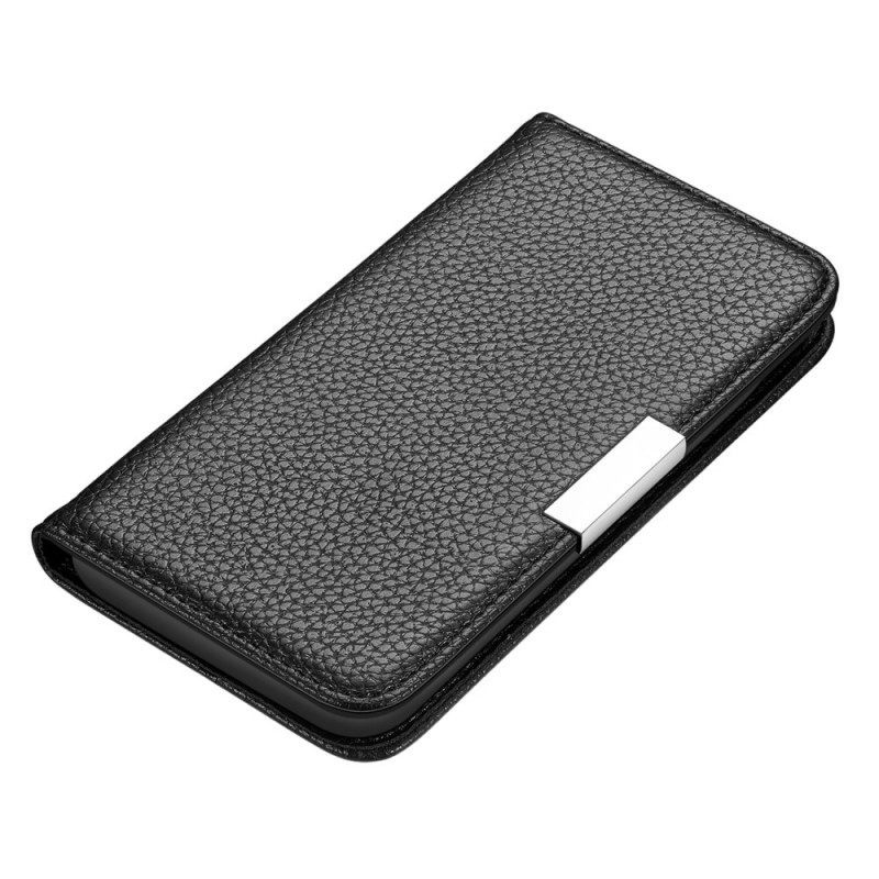 θηκη κινητου Samsung Galaxy A13 5G / A04s Θήκη Flip Faux Leather Litchi Ultra Chic