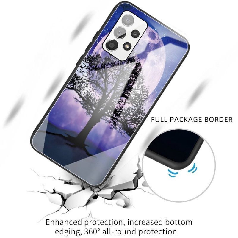 θηκη κινητου Samsung Galaxy A13 Tempered Glass Tree