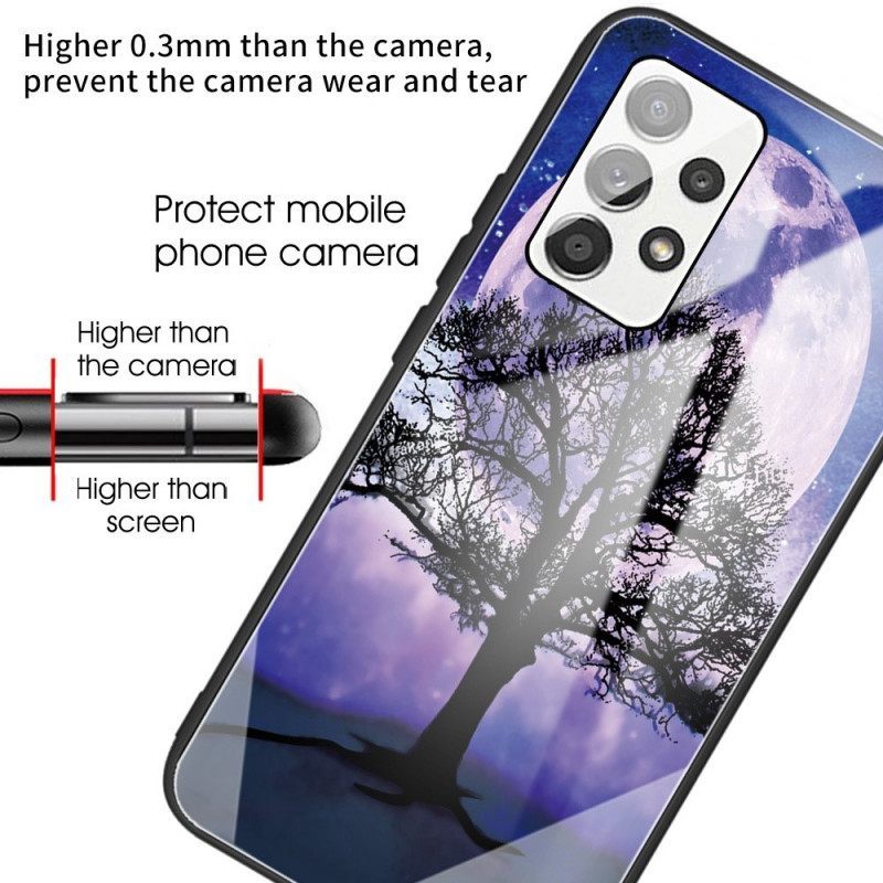 θηκη κινητου Samsung Galaxy A13 Tempered Glass Tree