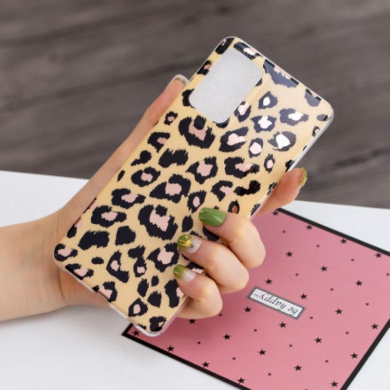 θηκη κινητου Samsung Galaxy A52 4G / A52 5G / A52s 5G Μάρμαρο Leopard Style