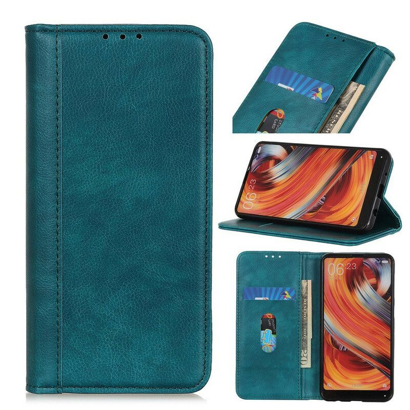 θηκη κινητου Samsung Galaxy A52 4G / A52 5G / A52s 5G Θήκη Flip Elegance Split Leather Litchi