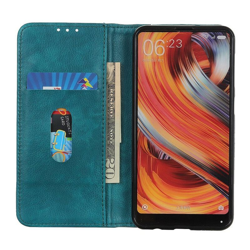 θηκη κινητου Samsung Galaxy A52 4G / A52 5G / A52s 5G Θήκη Flip Elegance Split Leather Litchi