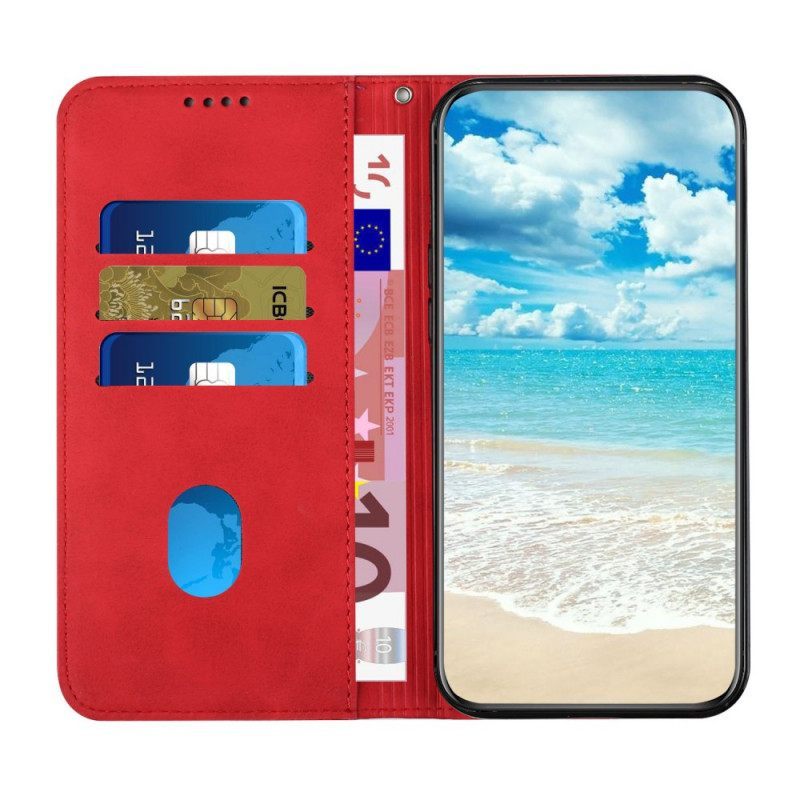 θηκη κινητου Samsung Galaxy M12 / A12 Θήκη Flip Εφέ Geo Leather