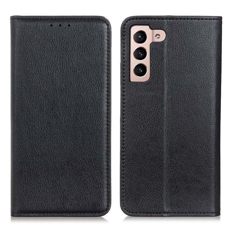 θηκη κινητου Samsung Galaxy S23 5G Θήκη Flip Litchi Split Leather