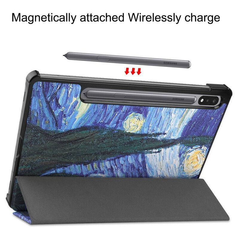 θηκη κινητου Samsung Galaxy Tab S8 / Tab S7 Starry Night Stroll Holder