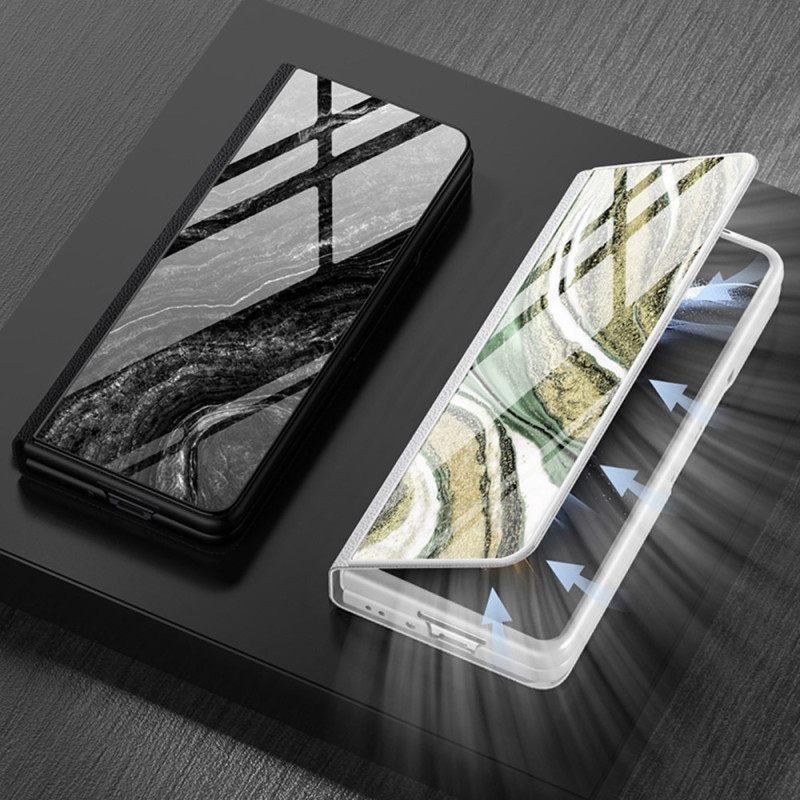 θηκη κινητου Samsung Galaxy Z Fold 4 Gkk Marble Waves