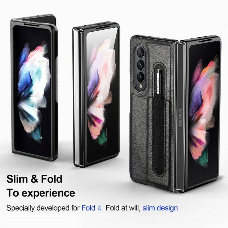 θηκη κινητου Samsung Galaxy Z Fold 4 Γραφίδα Από Συνθετικό Δέρμα