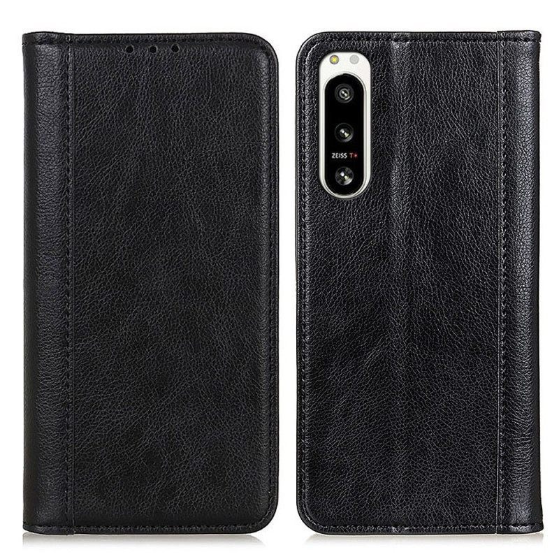 θηκη κινητου Sony Xperia 5 IV Θήκη Flip Split Leather