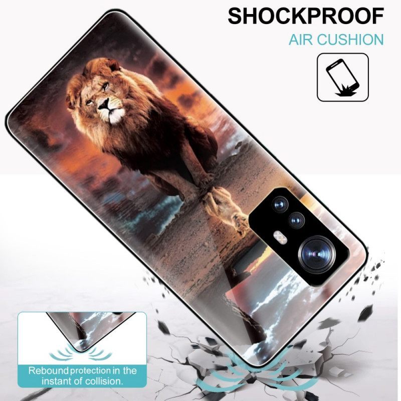 θηκη κινητου Xiaomi 12 / 12X Lion Cub's Dream Tempered Glass