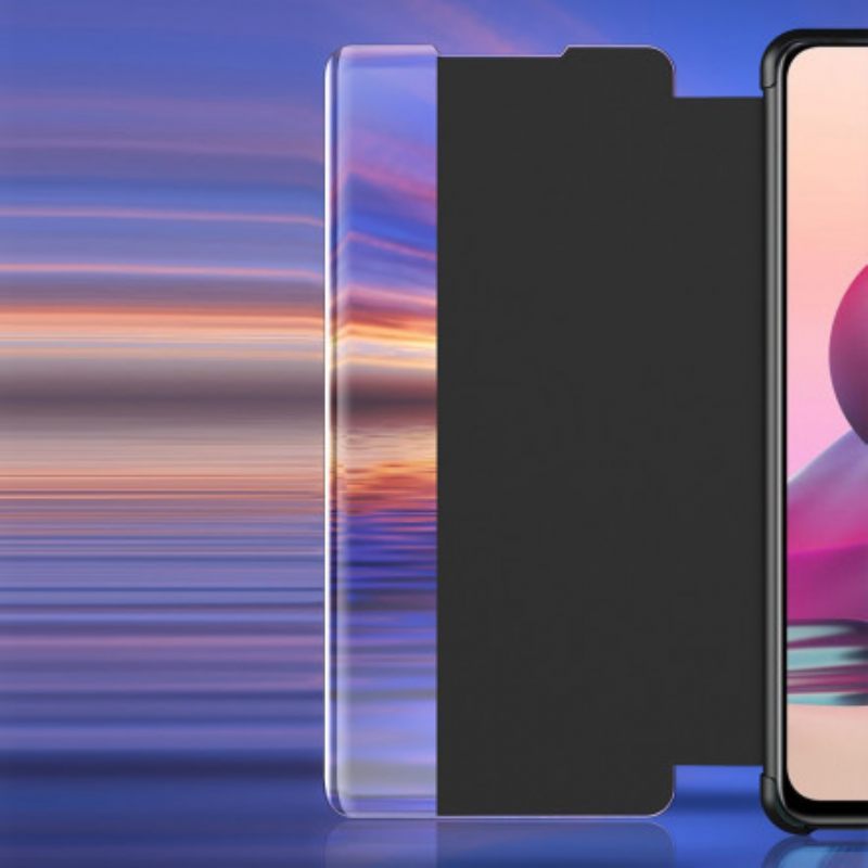 θηκη κινητου Xiaomi Redmi Note 10 / 10S Premium Συνθετικό Δέρμα