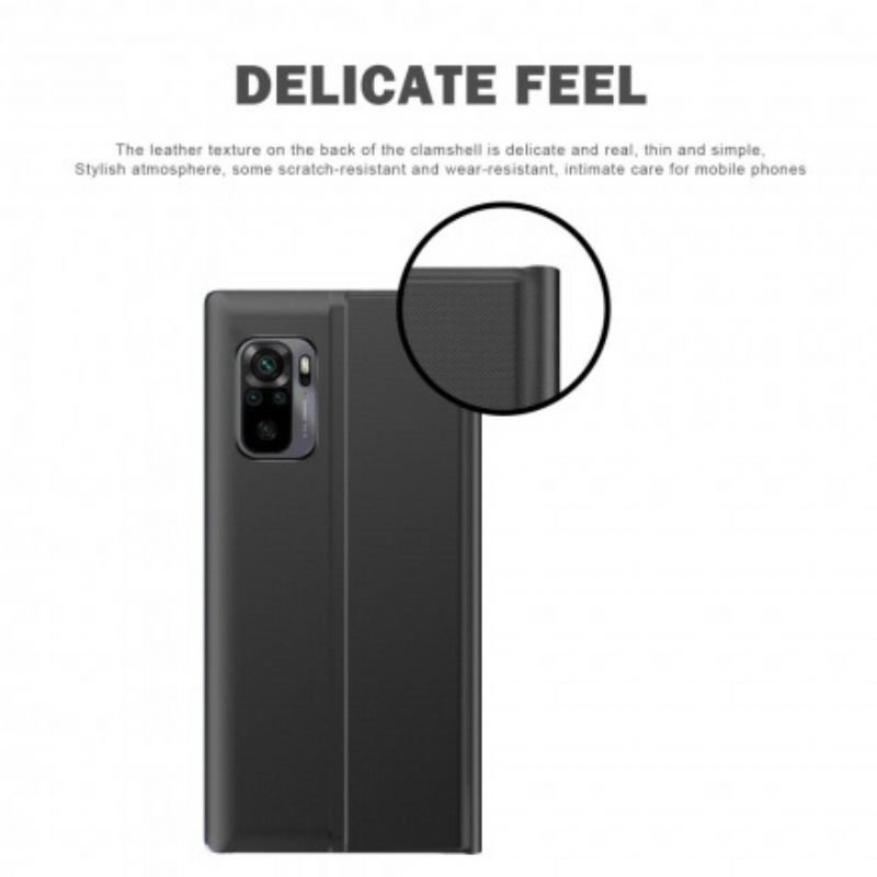 θηκη κινητου Xiaomi Redmi Note 10 / 10S Συνθετικό Δέρμα Με Υφή