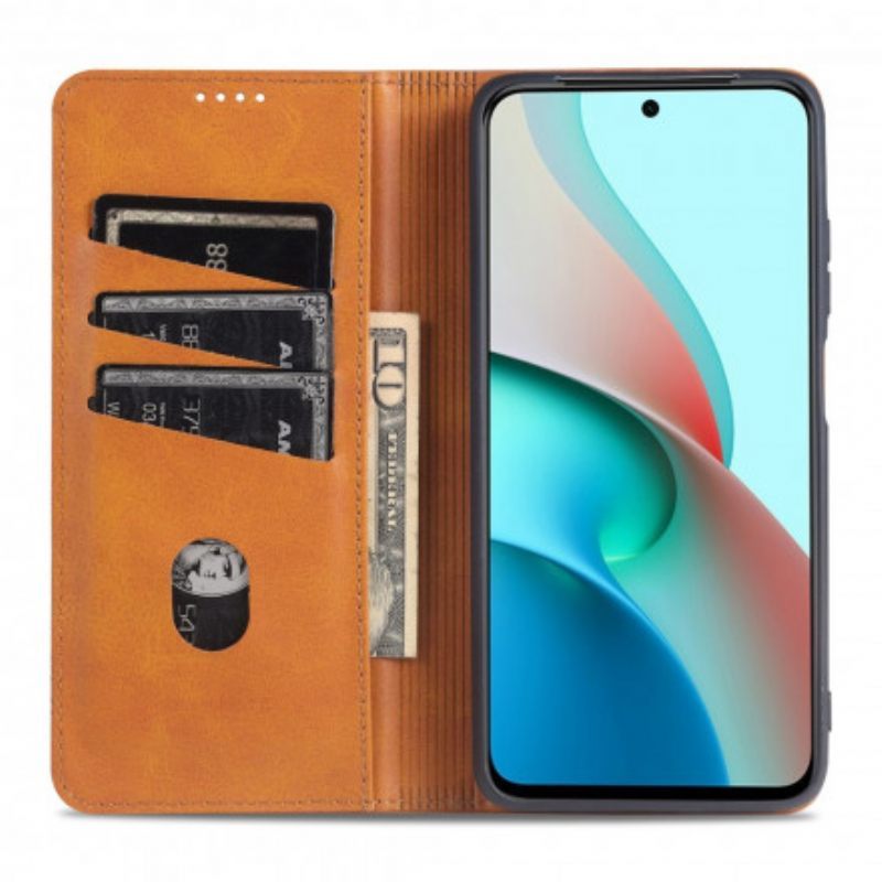 θηκη κινητου Xiaomi Redmi Note 10 / 10S Θήκη Flip Azns Styling Δέρματος