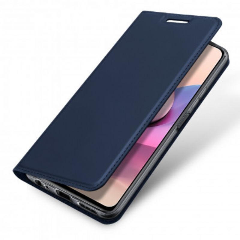 θηκη κινητου Xiaomi Redmi Note 10 / 10S Θήκη Flip Skin Pro Dux Ducis