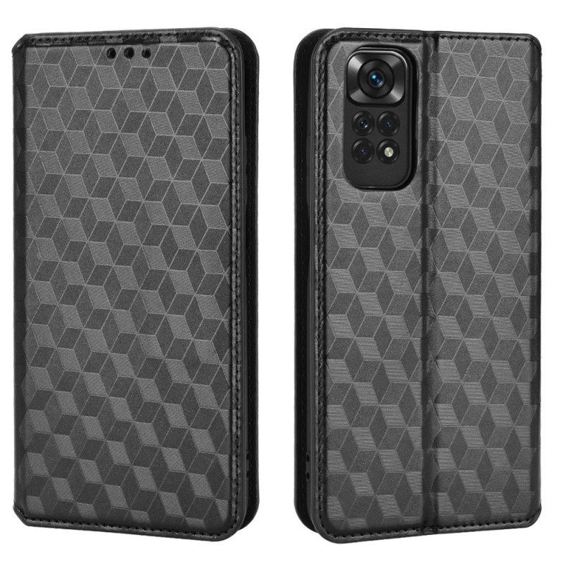 θηκη κινητου Xiaomi Redmi Note 11 / 11S Θήκη Flip 3d Diamond Leather Effect